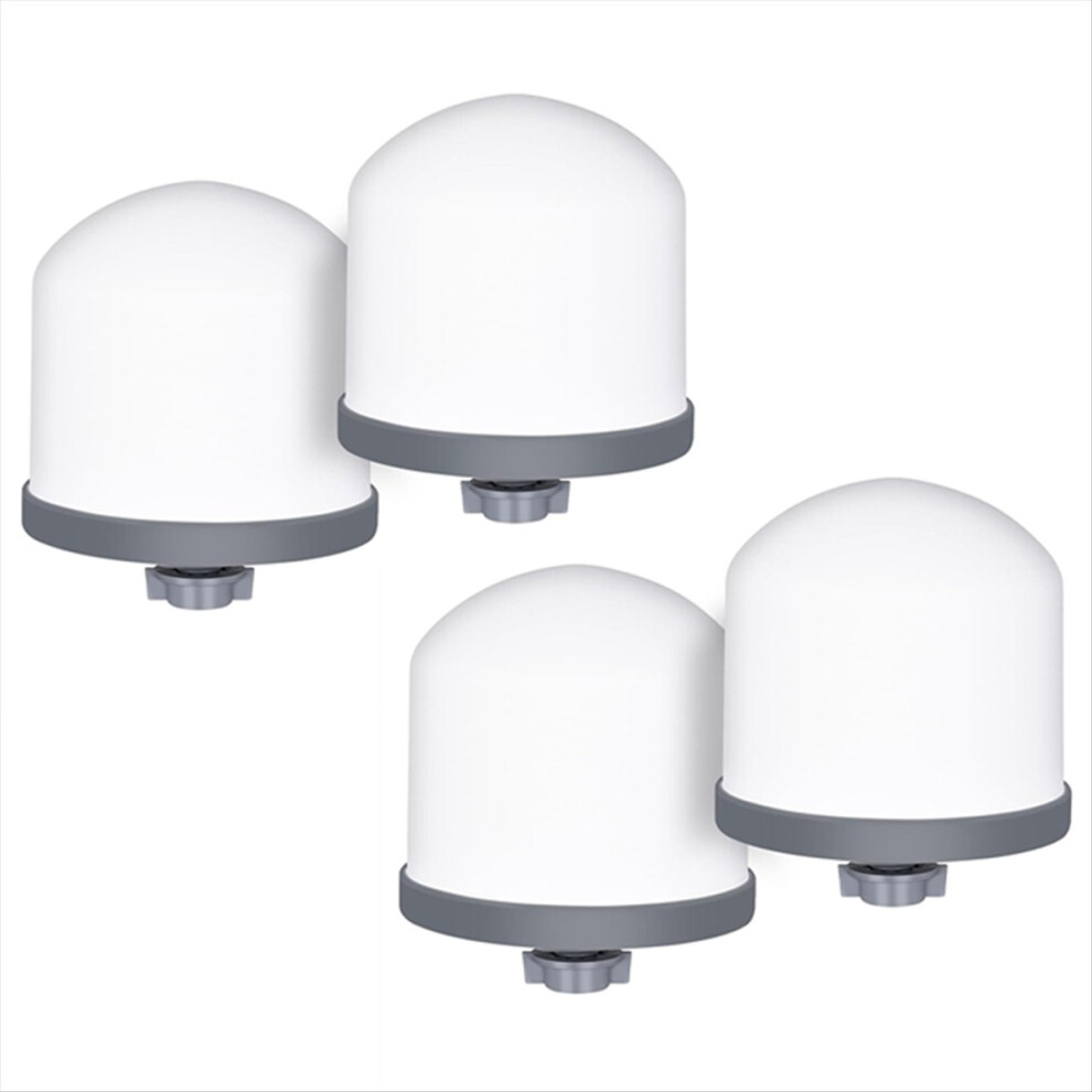 4Pack Replacement Ceramic Dome Water Filter 0.2 To 0.5Micron For Countertop Portable Purification System 4851249079908