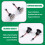 1 ζεύγος για Transit Connect 2010-2021 Φως πλευρικού φλας 9T1Z13K376A Φώτα πλευρικού σηματοδότη B 6