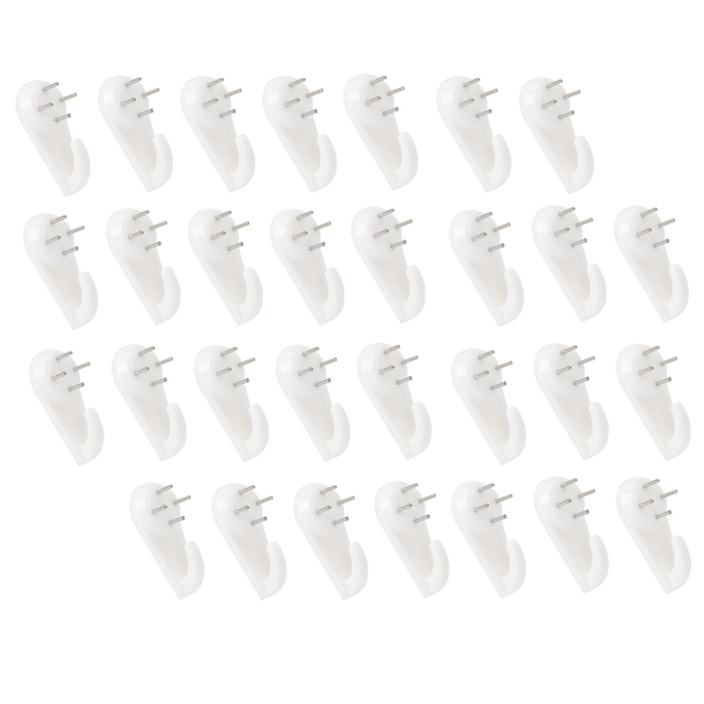 Concrete Wall Hook Seamless For Wood/Plaster/Gypsum/Hard Used To Hang Pictures, Artworks & Clocks 4851249078536