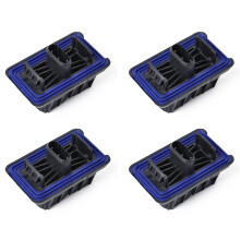 4 almohadillas para gato debajo del coche, soporte de elevación 51717189259 para F25 X3 F15 X5 E70 X6, accesorio para moto