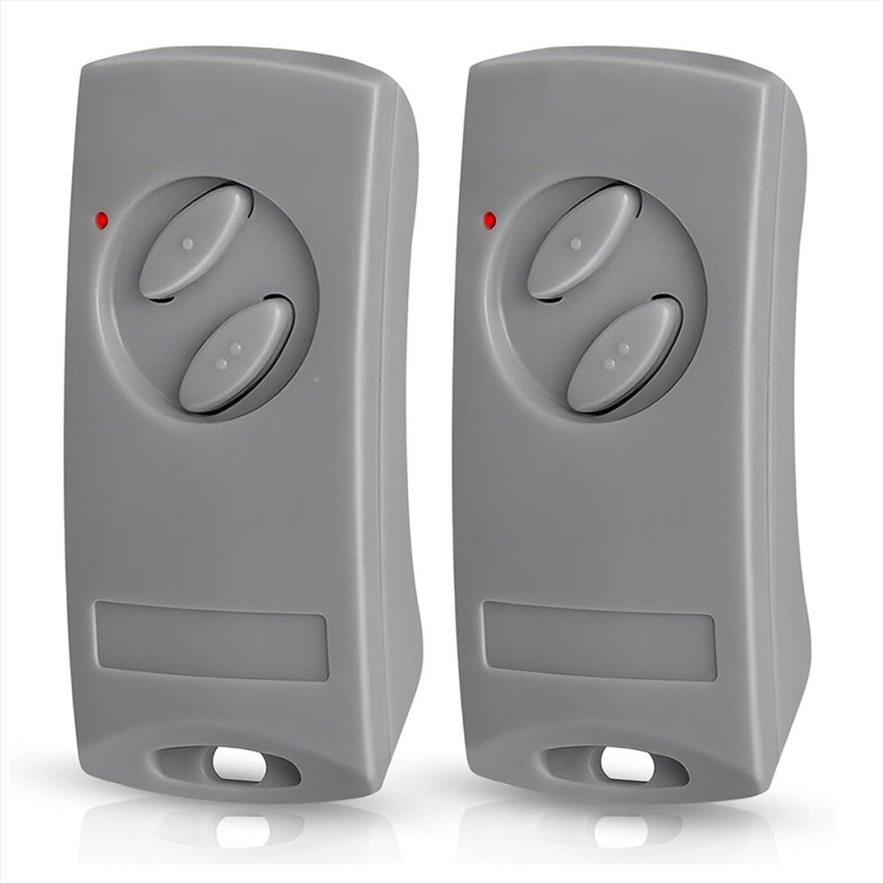 2pack Garage Door Opener Remote Control for EcoStar RSE2-433, RSC2-433, RSZ1-433, Handheld Transmitter 433MHz
