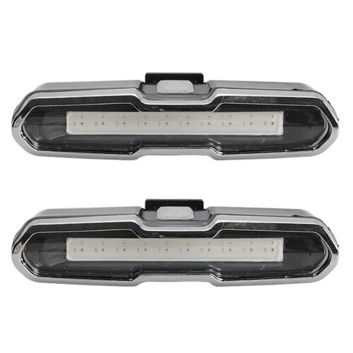 Faróis de LED para Skate/Longboard Compatíveis com Qualquer Longboard, Bicicleta, Patinete e Farol