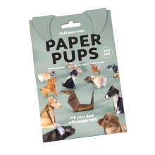 DIY papieren dieren origami kit, schattige dieren vormige 3D origami kit, woondecoratie kits, vouw je eigen papieren dieren B