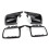 Νέα καλύμματα καθρεφτών M Look για X5 E53 1999-2006 σε γυαλιστερό μαύρο χρώμα. 1