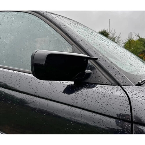 Νέα καλύμματα καθρεφτών M Look για X5 E53 1999-2006 σε γυαλιστερό μαύρο χρώμα. 1