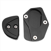 Motorfiets zijstandaard Doot Kickstand hulpvoetpedaal steunplaat voor ADXTG400 ADXTG 400 2024 2025 zwart
