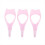 Eyelashes Tools Mascara Shield Applicator ,Eyelash Tool Upper Lower Eye Lash Guard Pink 1