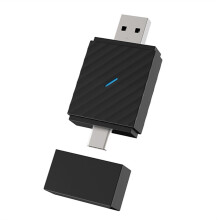 Wireless CarPlay Adapter, Convert Wired to Wireless, Plug&Play USB A/Type C for Cars That Built-in Wired Car Play