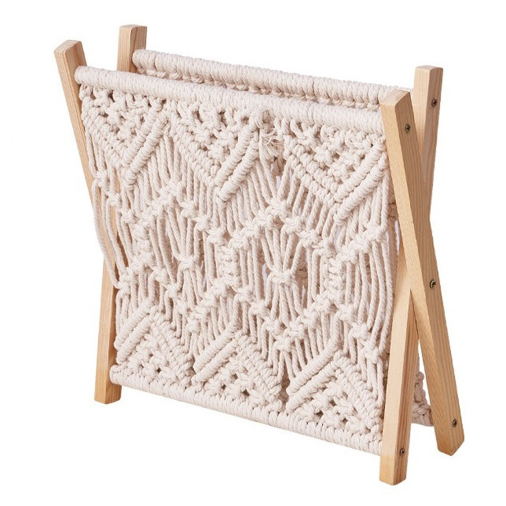 Magazine Rack Bohemian Style File Storage Basket 4851249086890