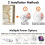 Makeup Light, Led Vanity Lights with 3 Colors Lighting Mode Adjustable & Dimmable for Vanity Table Dressing Room Mirror 5