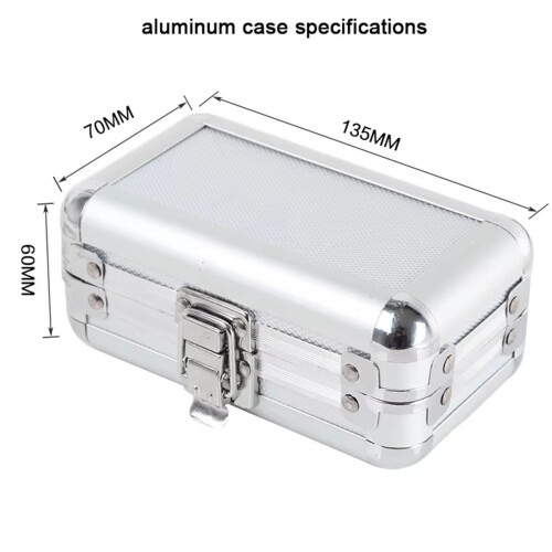Telescope Filter Storage Box Aluminum Made with Sponge Protective Layer for 6pcs Filters 1