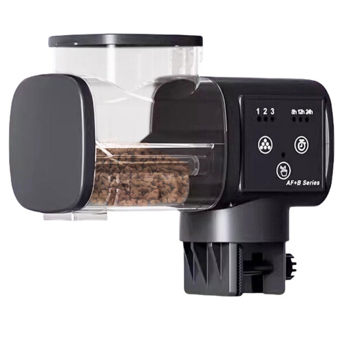 Automatic Smart Fish Tank Feeder Rechargeable Design Waterproof Precise Portion Control for Fish Turtles Vegetable Pond 1