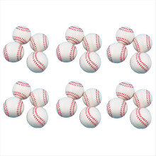 Minijuego de béisbol para niños, suministros para fiestas al aire libre, regalo de cumpleaños, premios de carnaval, pelota antiestrés de béisbol