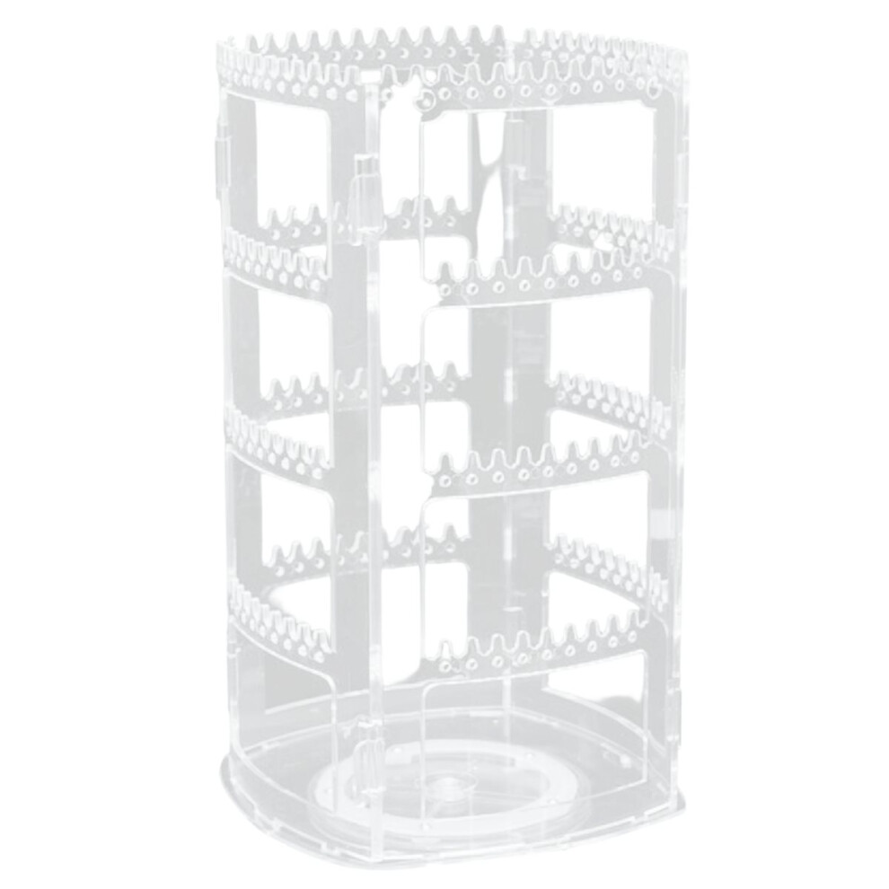 1Pc, Rotating Jewelry Display Rack, Ear Clips, Earrings, Earrings And Necklace Rack. 4852779902285