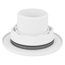 Dreno de piscina de plástico com rosca macho G2, saída anti-piscina para banheira de hidromassagem, piscina e spa.