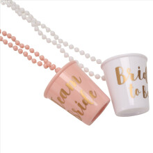 Shot Glasses with Chain, Jga Cups for Hanging, Pack of 14 Team Bride and Bachelorette Party Cups, Shot Glass for Hanging