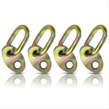 Kit de 4 supports de levage moteur 7100, capacité de 2 495 kg (5 500 lb), compatible avec les niveleurs de charge et les élingues.