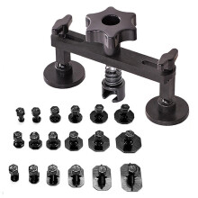 Extrator de amassados em ponte com 18 espaçadores e ventosa para remoção de amassados em carros, ferramenta de reparo de amassados automotivos