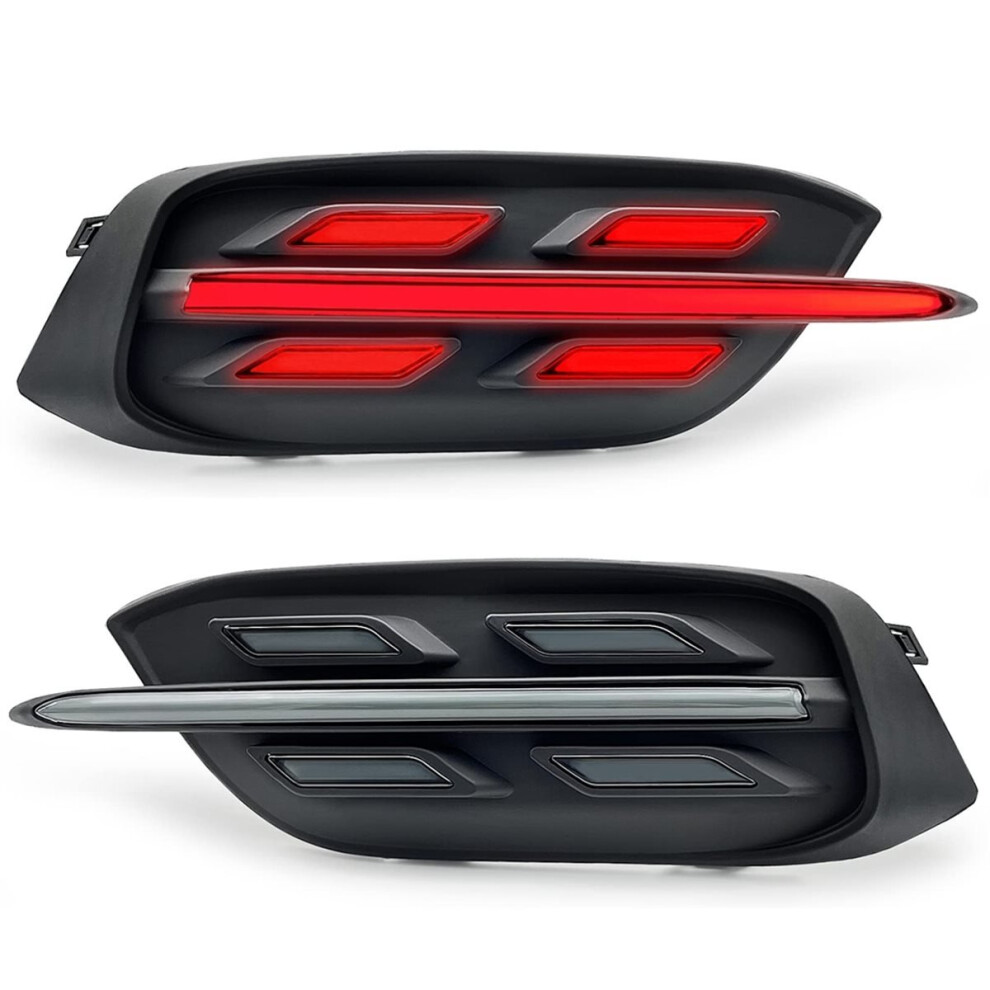 Led Rear Bumper Reflector S For 2016-2020 Tail S Brake S Dynamic Turn Signals S Light 4852957331852