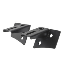 2PC A-Pillar Windshield Hinge Mounting Brackets for Offroad LED Fog Light Work Light for 2007-2017 for for Wrangle