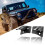 2PC A-Pillar Windshield Hinge Mounting Brackets for Offroad LED Fog Light Work Light for 2007-2017 for for Wrangle 4