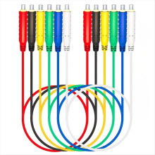 6 kpl magneettisia mittausjohtoja, silikonisia taipuisia hyppyjohtimia, pehmeitä antureita, kytkimiä, mittausjohtoja 30 V AC/5 A, 20 AWG