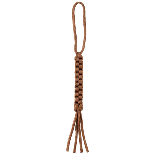 Paracord-Messerfangband mit quadratischem Gewebe – Khaki