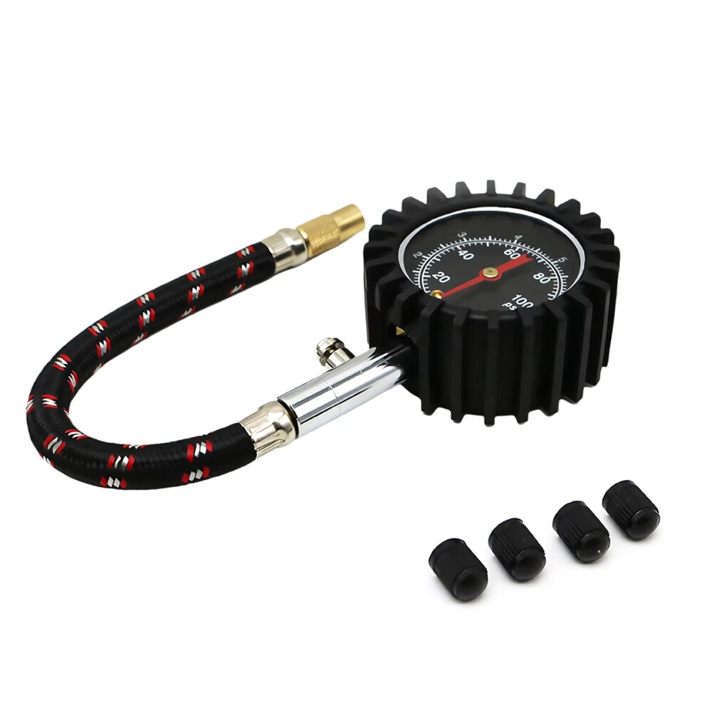 Car Tire Pressure Gauge Tire Pressure Meter 0-100Psi Tire Gauge Tire Meter Pressure Monitoring Gauge 4852957331111
