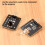 Kit de módulo sensor e receptor infravermelho de 38 kHz, módulo sensor infravermelho digital de 38 kHz 6
