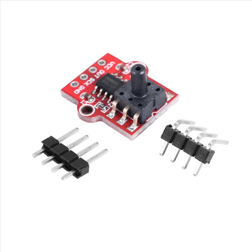 Módulo sensor de pressão de ar de 0-40 kPa, placa controladora de sensor de nível de água e líquido. 1