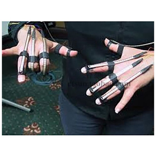 Sensor flexível de 2,2 polegadas para manipulador, acessórios para luvas eletrônicas, sensor flexível de 2,2 polegadas. 1
