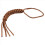 Paracord-Messerfangband mit quadratischem Gewebe – Khaki 2