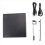 12.7mm External DVD Enclosure USB 2.0 External DVD/CD-ROM Case for Laptop Desktop PC Optical Disk Drive to 3