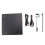 12.7mm External DVD Enclosure USB 2.0 External DVD/CD-ROM Case for Laptop Desktop PC Optical Disk Drive to 2