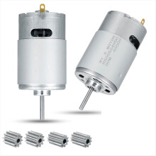 Motor eléctrico de 24 V y 40 000 RPM, 2 piezas, motor de alta velocidad RS555, juguetes para niños, accesorios para coches de juguete.
