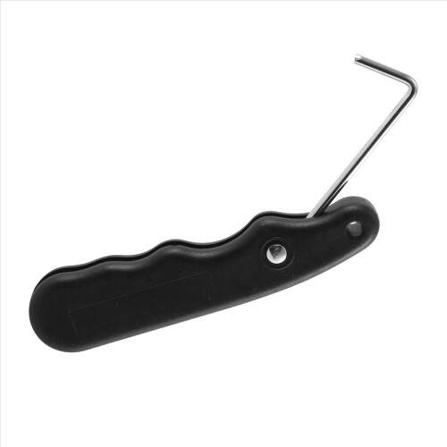 Universal Practical for Figure Roller with Extended Hook Ice Hockey Puller Portable Handle Skate Lace Tightener 1