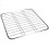 Stainless Steel Sink Drainer Rack Multifunctional Kitchen Fruit Vegetable Dish Drying Rack Kitchen Sink Protector Grid 3