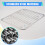 Stainless Steel Sink Drainer Rack Multifunctional Kitchen Fruit Vegetable Dish Drying Rack Kitchen Sink Protector Grid 5