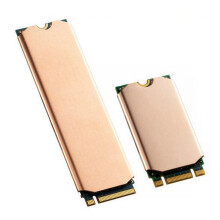 Koperen M.2 SSD-koelblok met 0,5 mm thermische radiator voor M.2 2280 NVMe SSD's, TN80