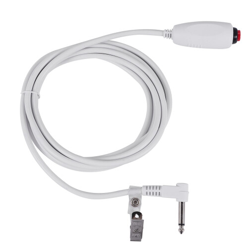 Câble d'appel infirmière 6,35 mm avec interrupteur à bouton-poussoir 1