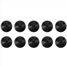 10 x Ventosas de borracha preta de 27 mm para bomba de aquário/tanque de peixes