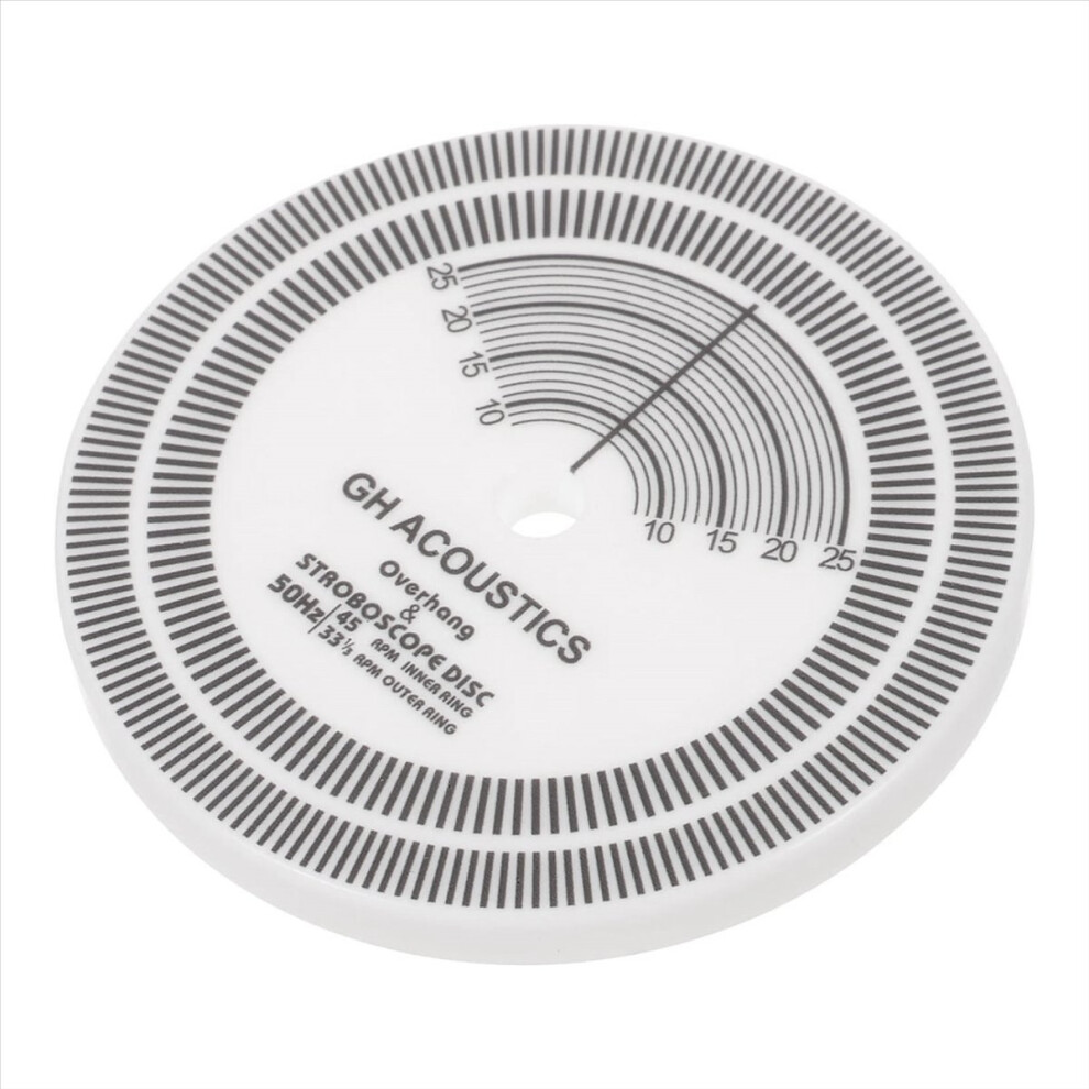 Reliable Turntables Strobe Disc Stroboscope Mat Tests Rotational Speed Detection Vinyl Recording Speed Measuring Disc 4852957357425