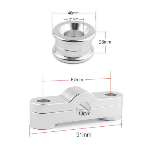 Shifter Bushing Kit Modified Front and Rear Solid Linkage Shifter Bushing Kit for 88-2000 B-Series Engines 1