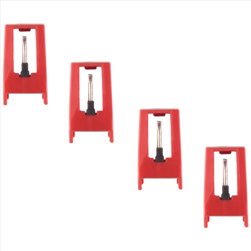 4 Pcs Record Player Needles, Universal Replacement Stylus Needles Replacement Stylus Needles for Vinyl Record Player 1