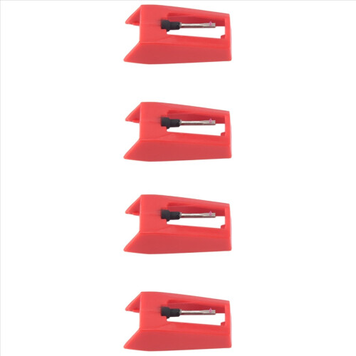 4 Pcs Record Player Needles, Universal Replacement Stylus Needles Replacement Stylus Needles for Vinyl Record Player 2