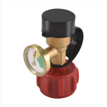 Propane Tank Gauge Level Indicator Leak Detector Gas Pressure Meter, Universal for Gas Grill, Lantern, Heater