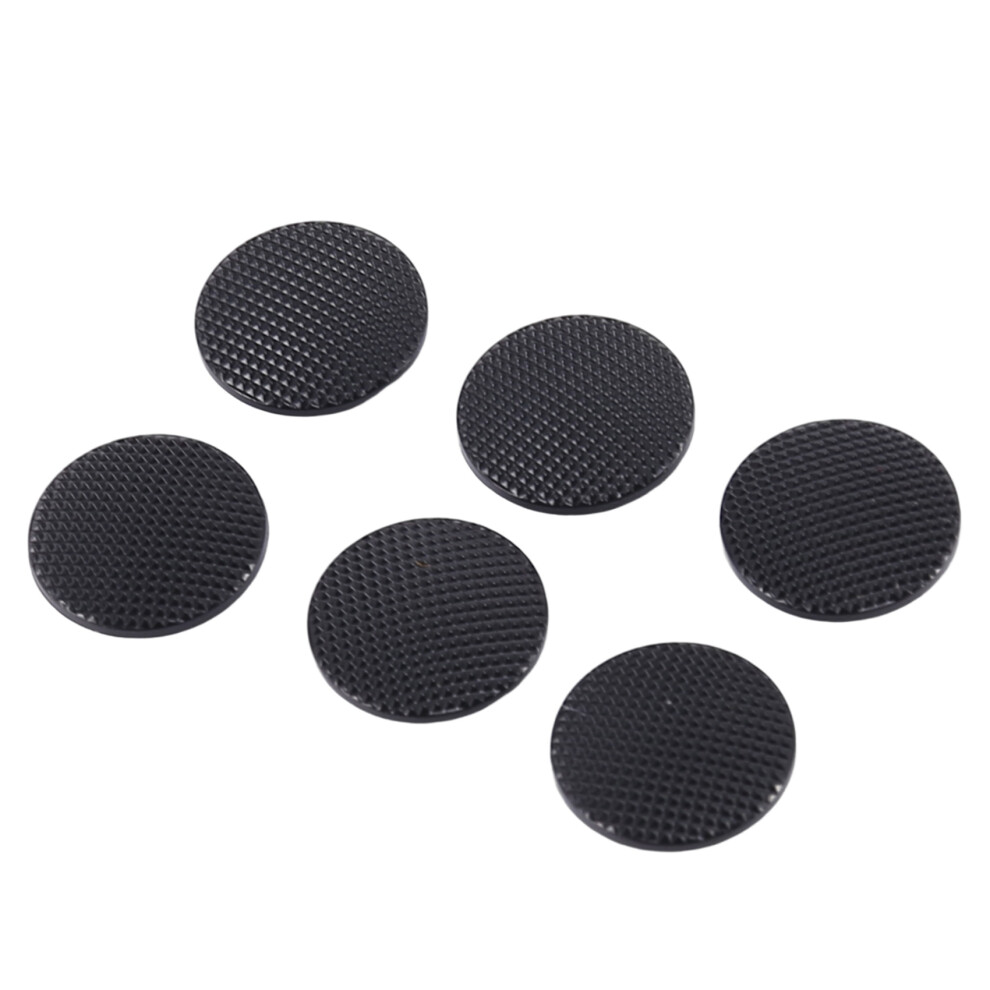 6Pcs Analog Joystick Stick Replacement Cap Cover Button For 1000 Black 4852957372190