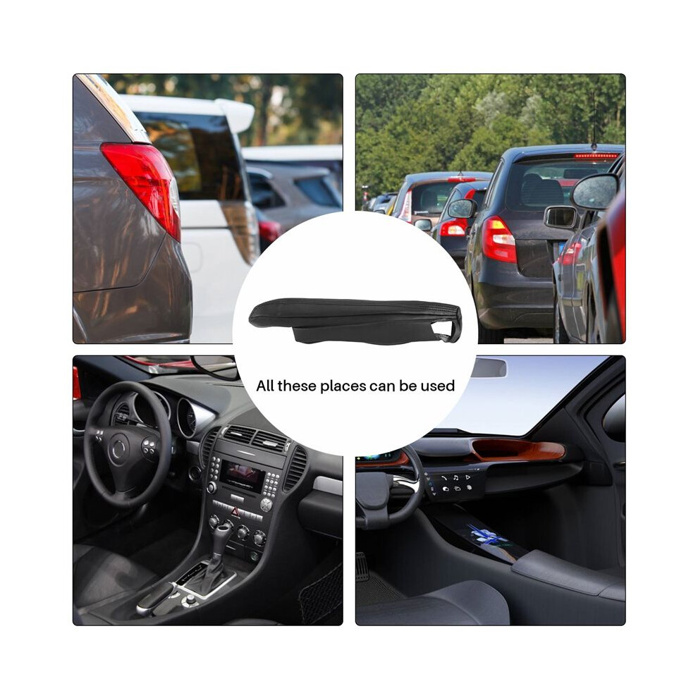Car Leather Front Seat Armrest Cover Protection Cover For 2 2007-2015 4852957373395