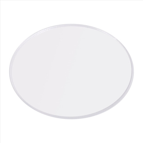 Transparent 3mm thick Mirror Acrylic round Disc Diameter:85mm 2