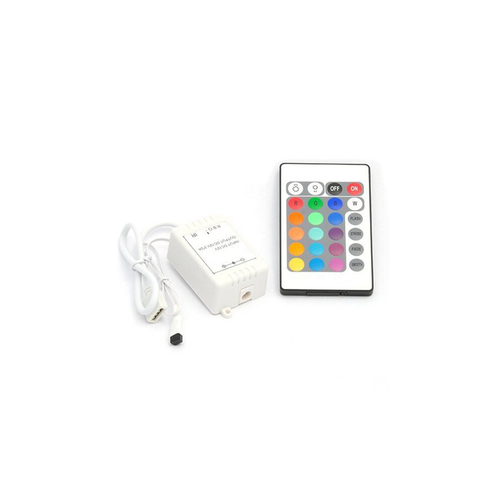 24 Button Wireless Rgb Led Controller Ir Remote 12V Dimmer Light 4852957339803